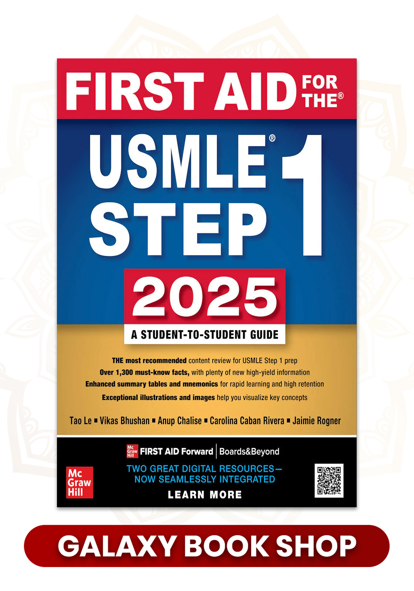 First Aid for the USMLE Step 1 2025 – A Student-to-Student Guide