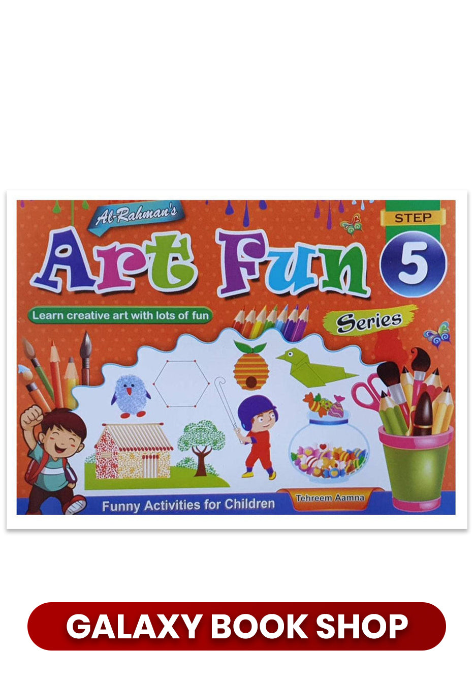 Al-Rehman's Art Fun Step 5