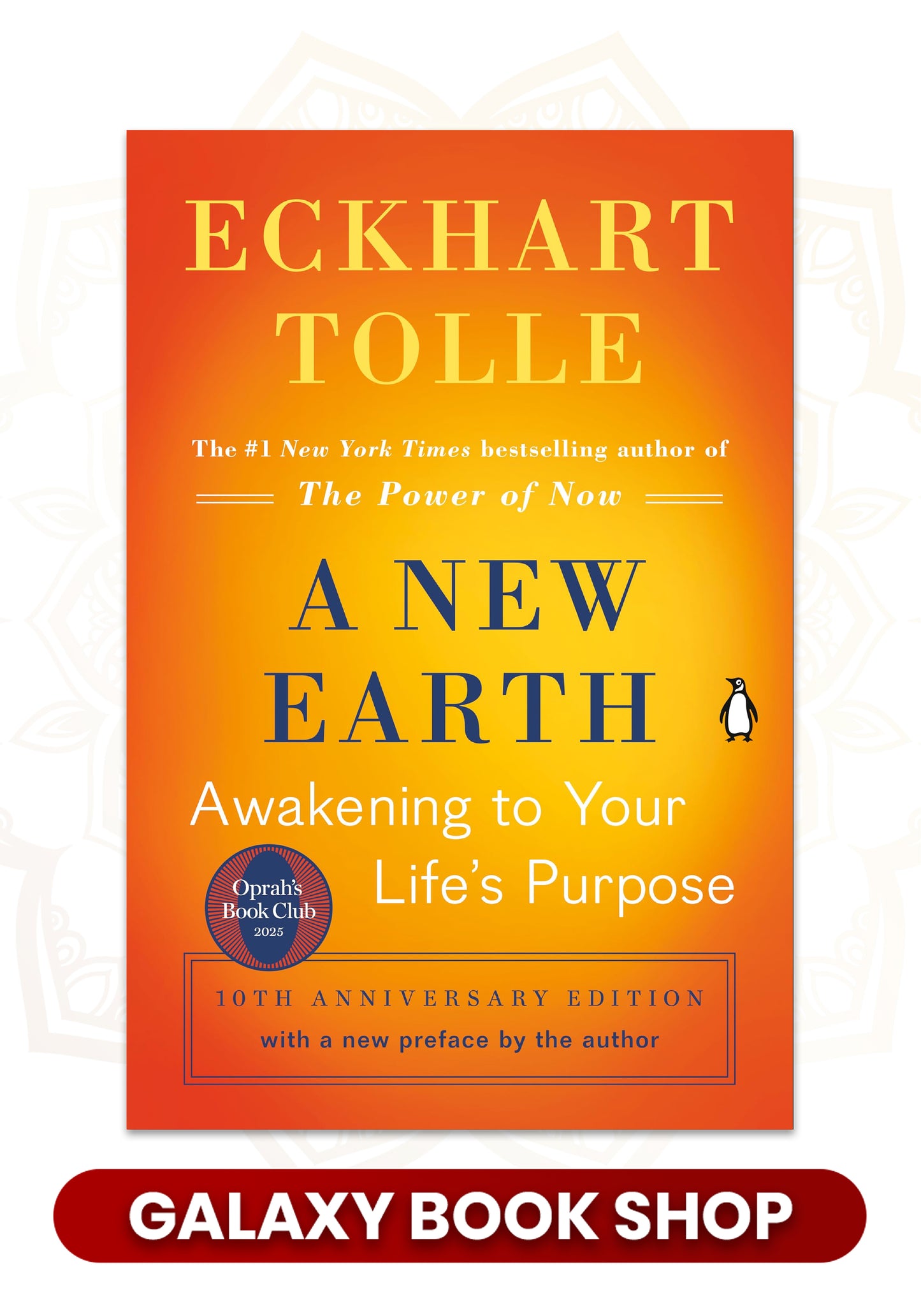 A New Earth: Awakening to Your Life's Purpose by Eckhart Tolle (Premium Quality)