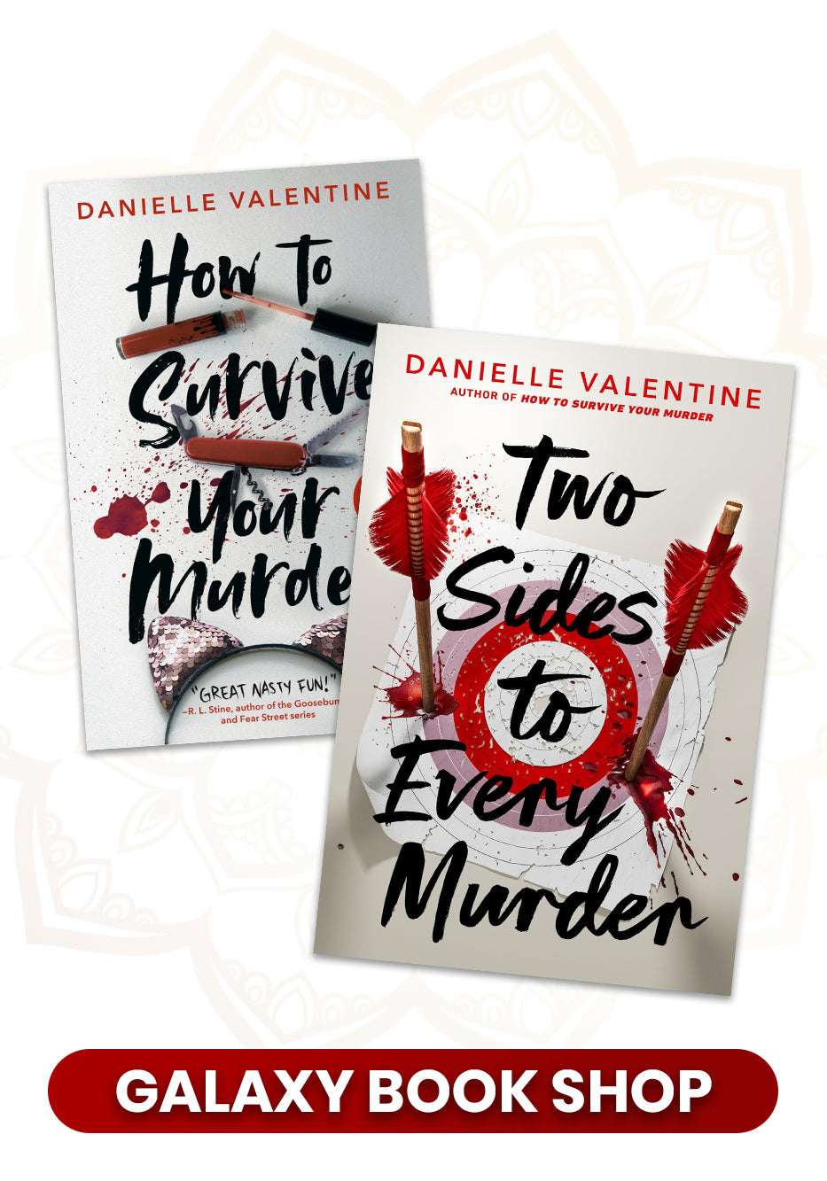 Pack of 2 – Two Sides to Every Murder & How to Survive Your Murder by Danielle Valentine