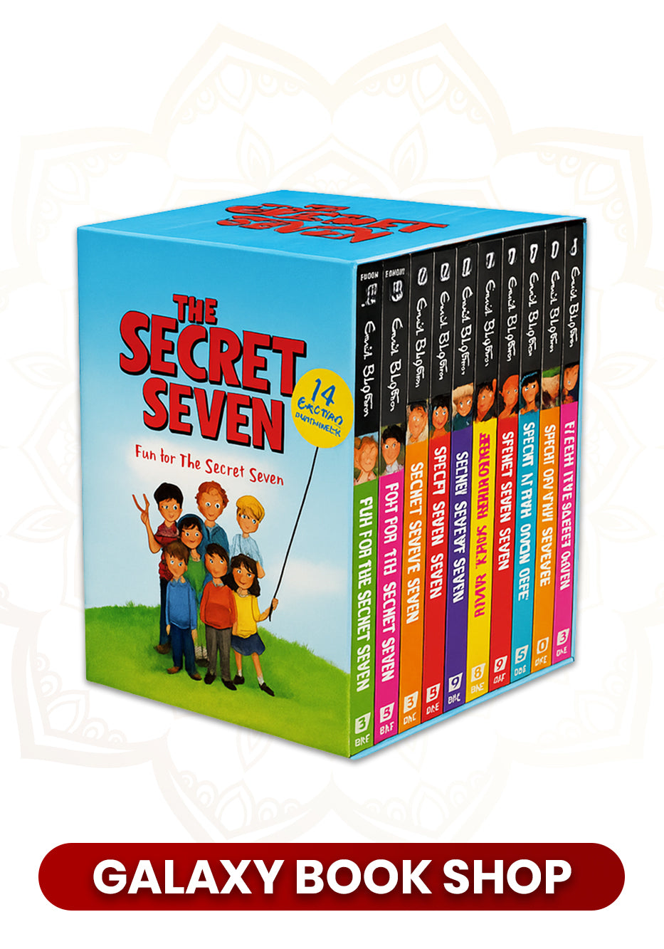 Set of 14 – Secret Seven Books by Enid Blyton | Children’s Mystery Series