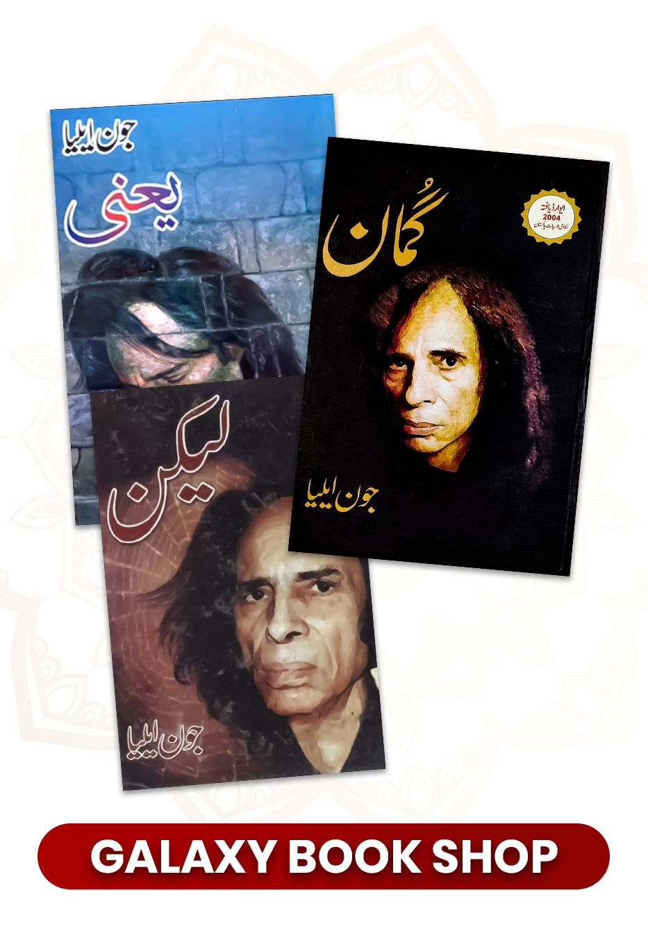 Super Urdu Deal 6 Pack of 03 Jaun Elia Books
