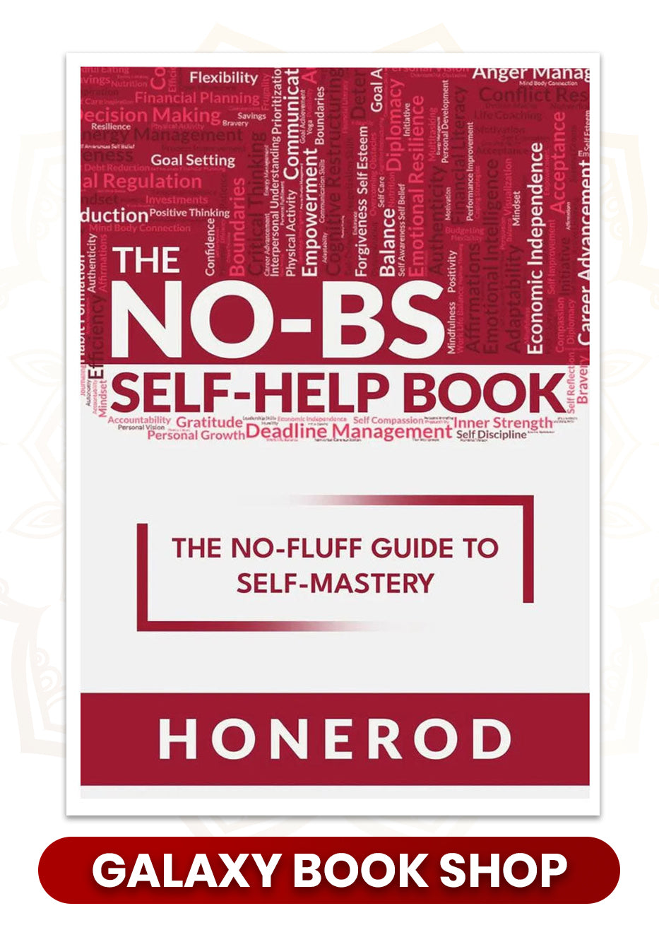The NO-BS Self-Help Book