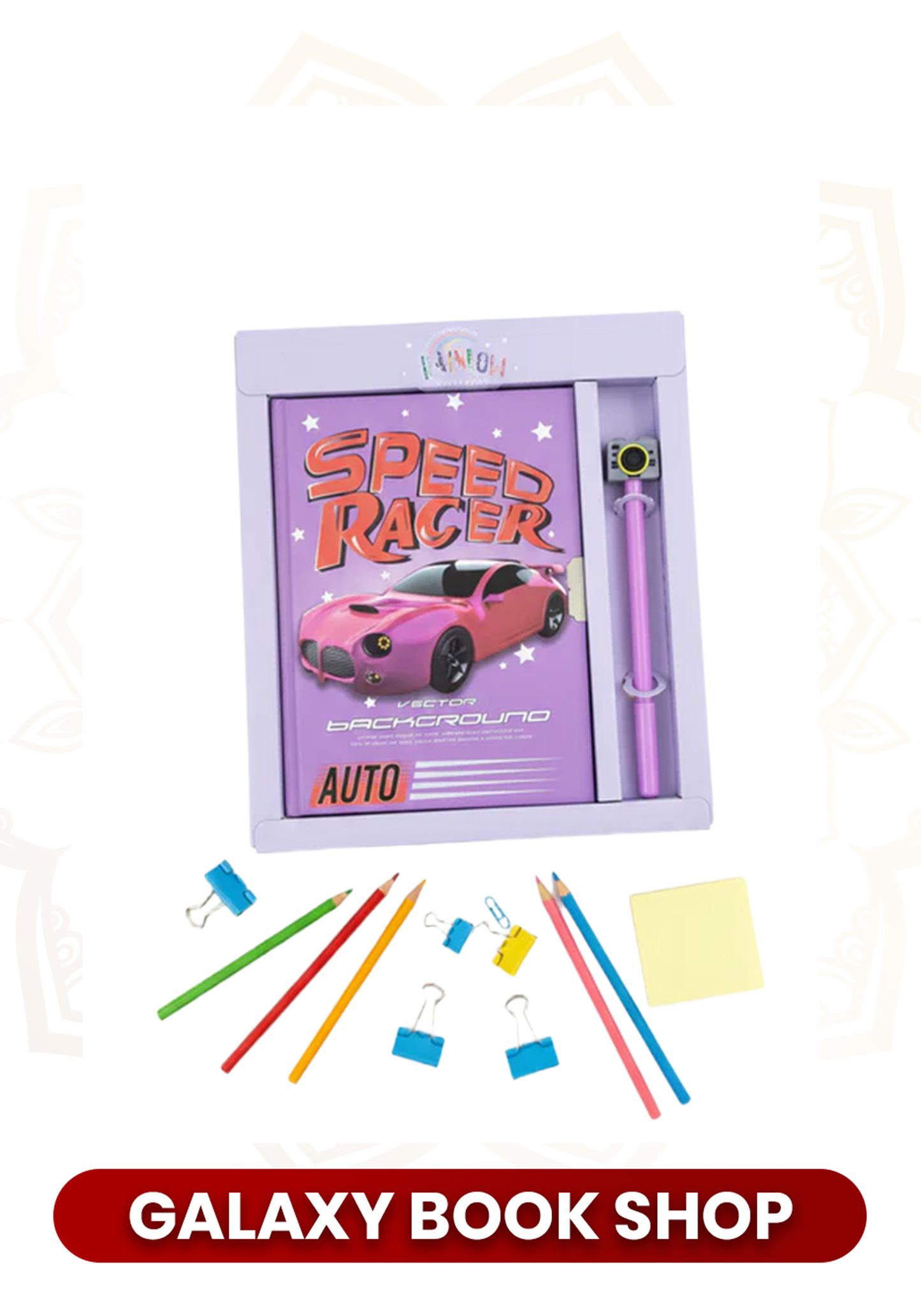 Speed Racer Diary Gift Set