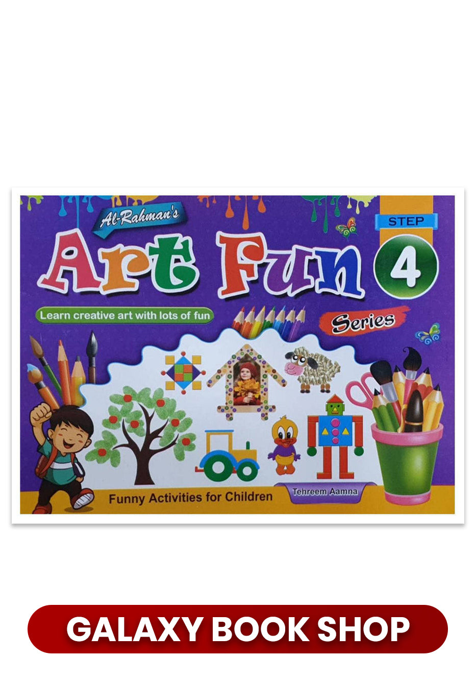 Al-Rehman's Art Fun Step 4