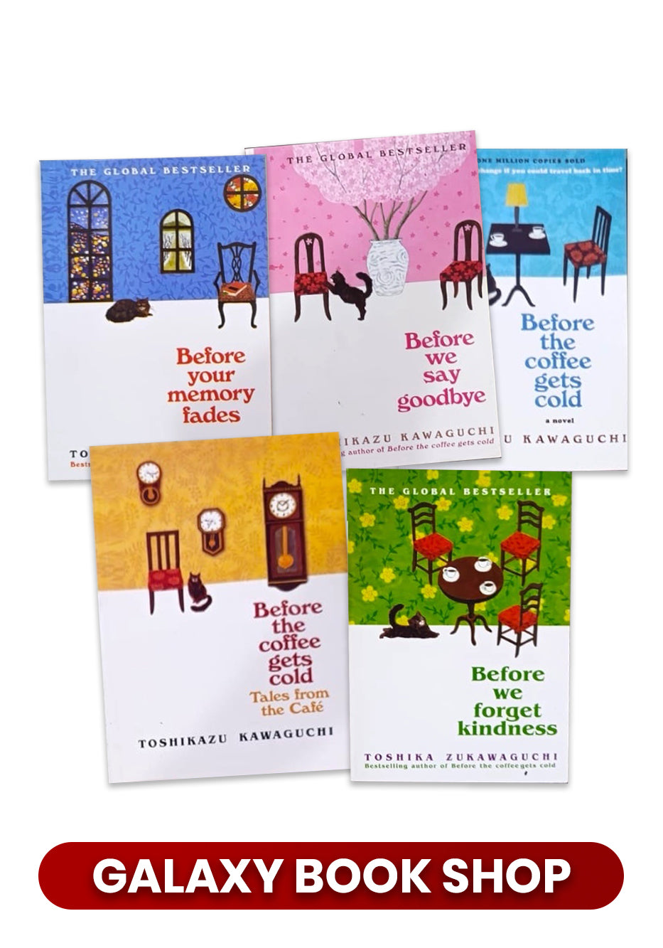 Before coffee Gets cold 5 books set
