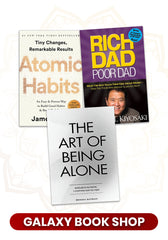 Best selling deal Rich dad , atomic habits , the art of being alone
