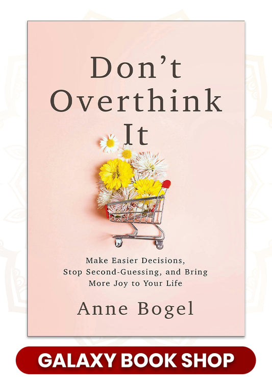 Don't Overthink It by Anne Bogel (Premium Quality)