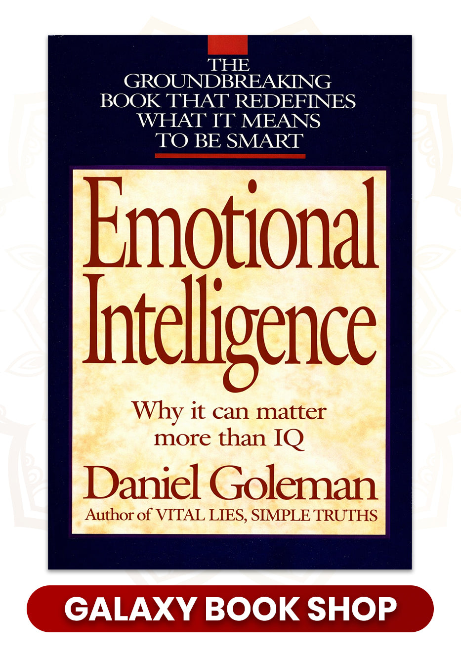 Emotional Intelligence: Why It Can Matter More Than IQ by Daniel Goleman (Premium Quality)