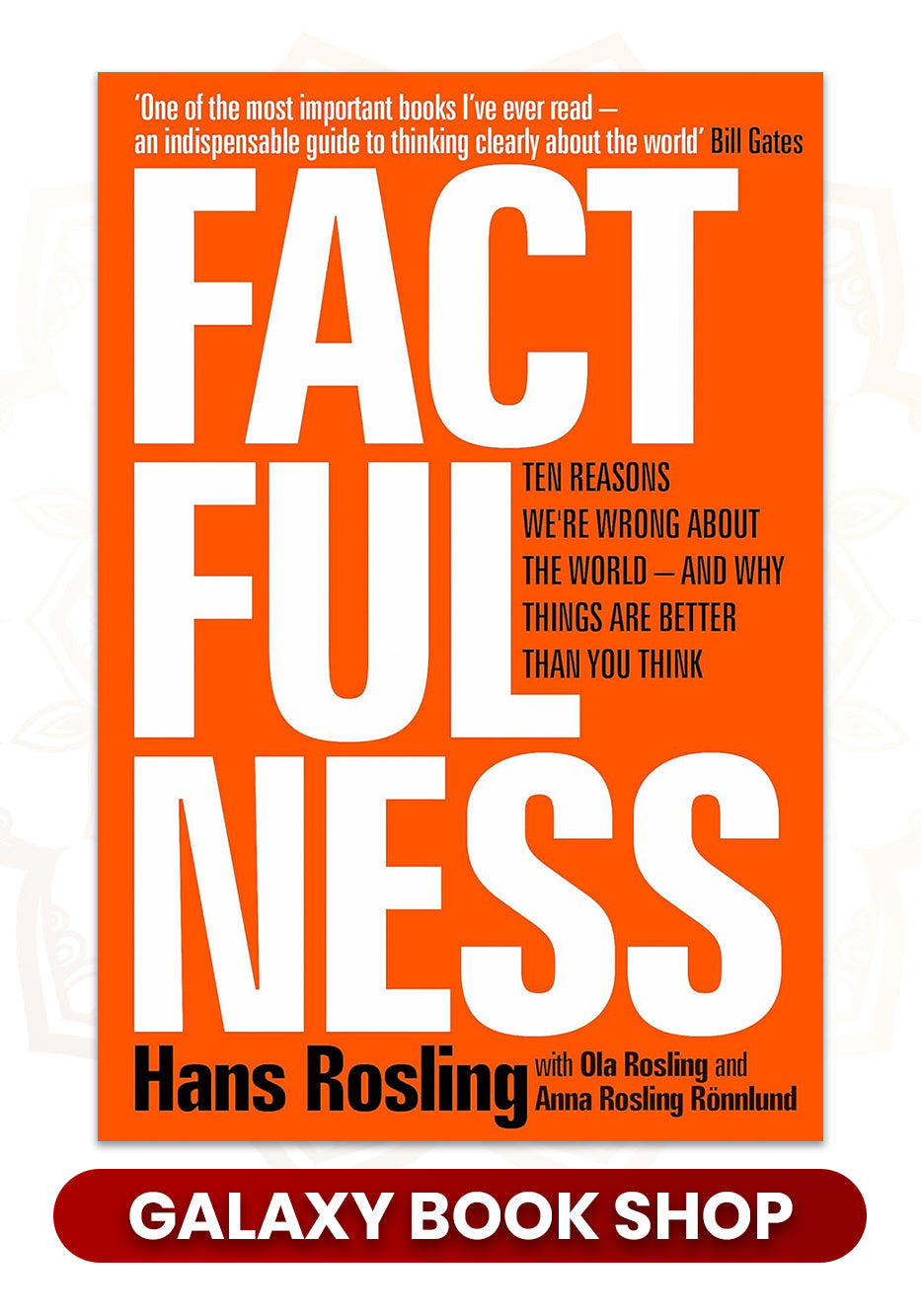 Factfulness by Hans Rosling (Premium Quality)