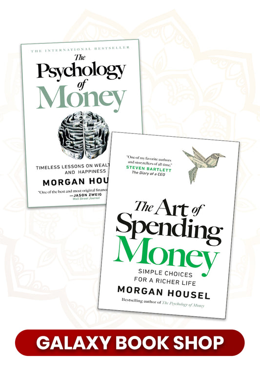 Morgan Housel Combo Pack – The Psychology of Money + The Art of Spending Money