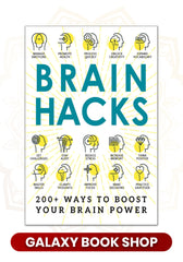 Brain Hacks: 200+ Ways to Boost Your Brain Power by Adams Media (Premium Quality)