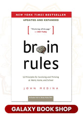 Brain Rules: 12 Principles for Surviving and Thriving at Work, Home, and School by John Medina (Pemium Quality)