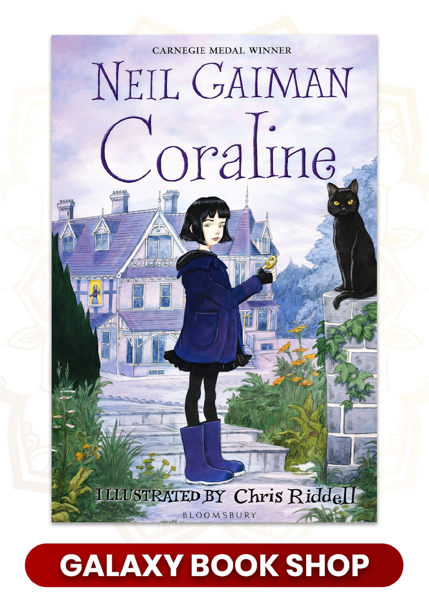 Coraline by Neil Gaiman (Premium Quality)