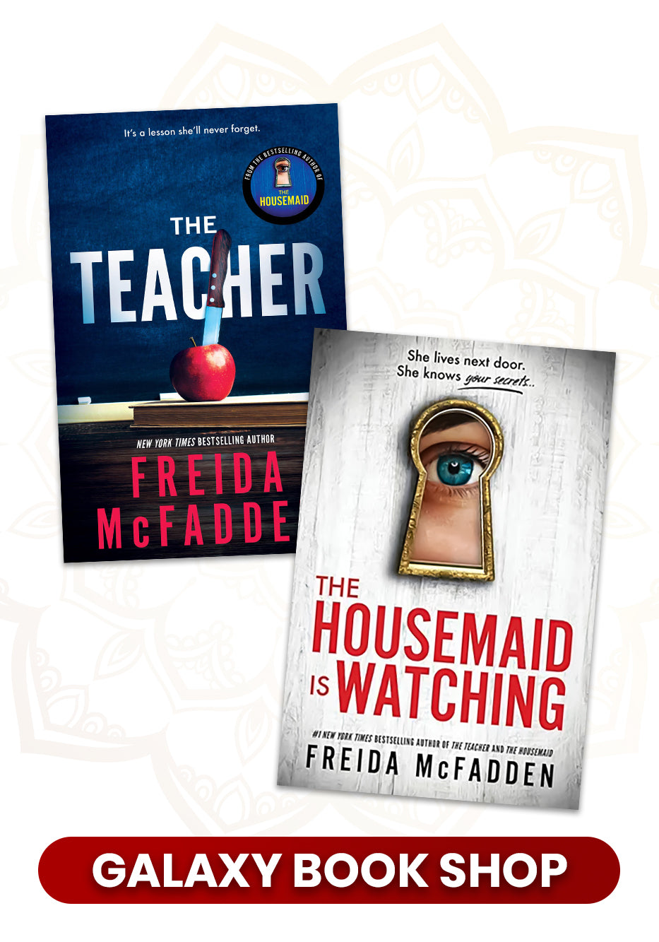 pack of 02 The teacher.The housemaid watching